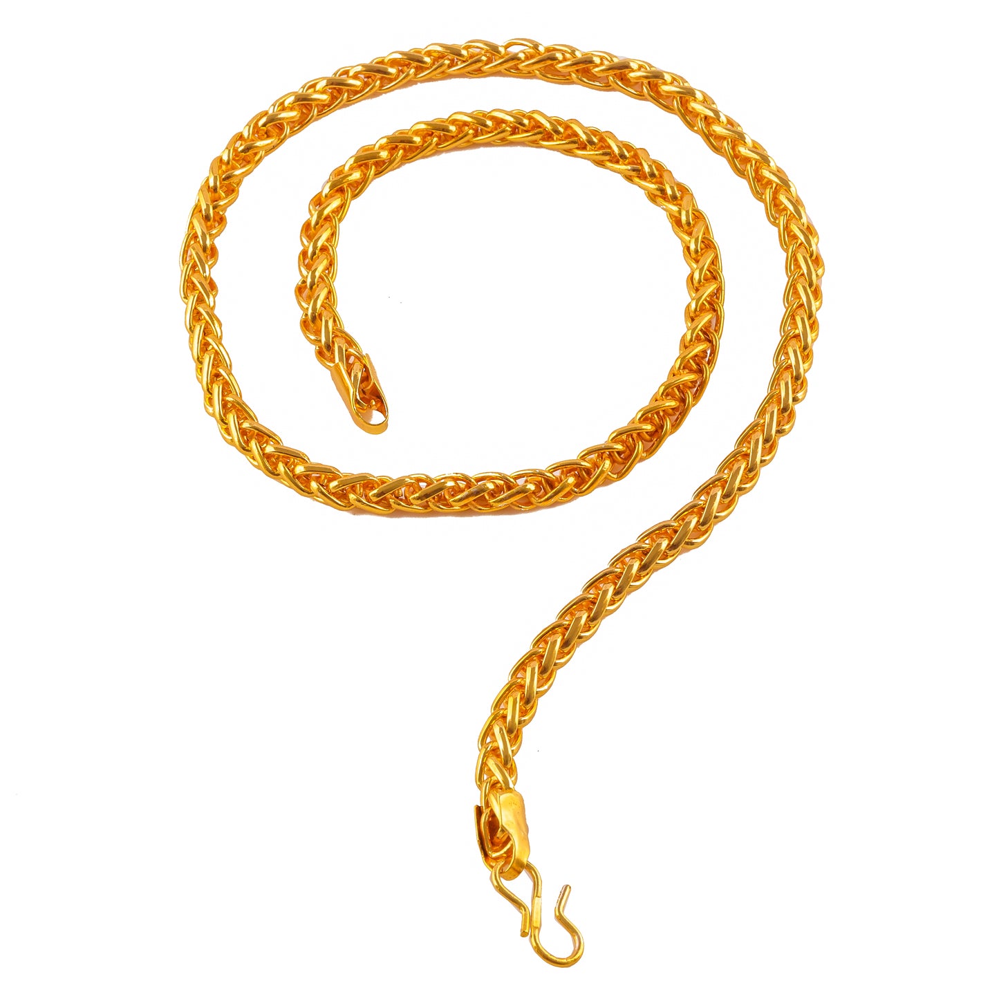 Gujju Stylish Gold Plated Neck Chain For Boys And Men's