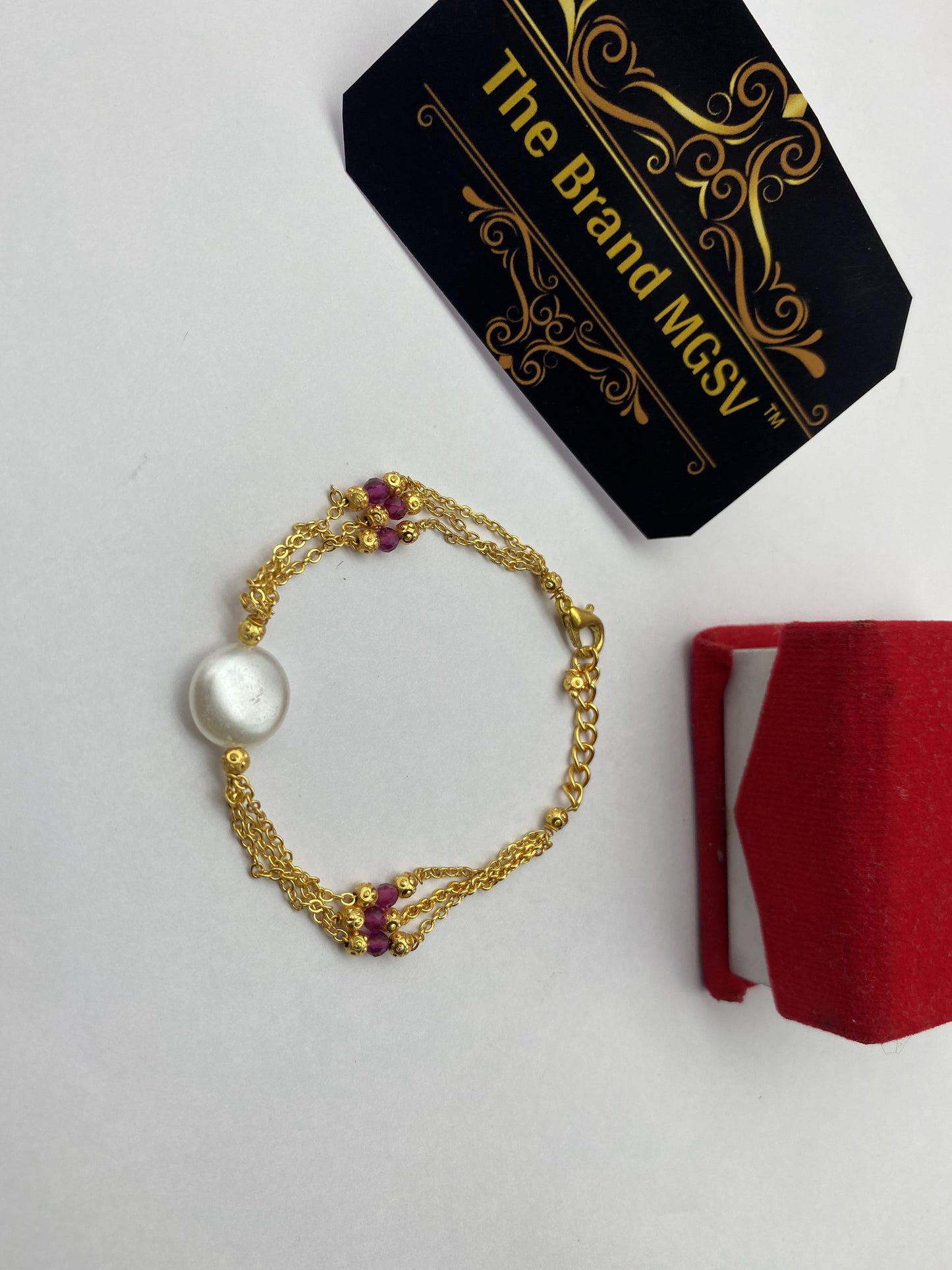 Gujju Alloy Gold-Plated Bracelet