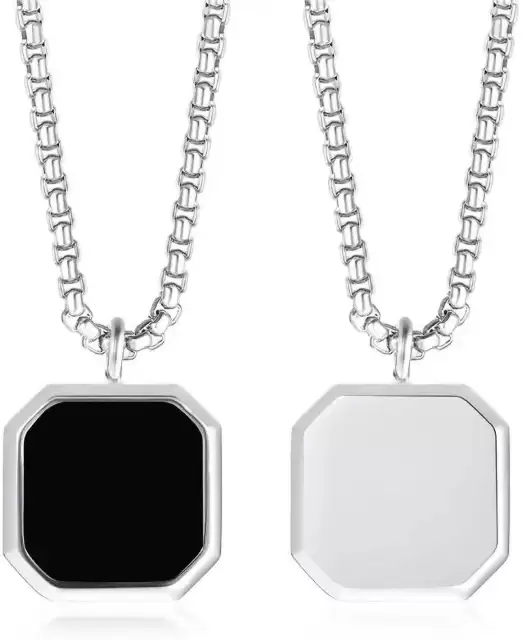 Gujju Jewellers present Square pendent for mens chain locket