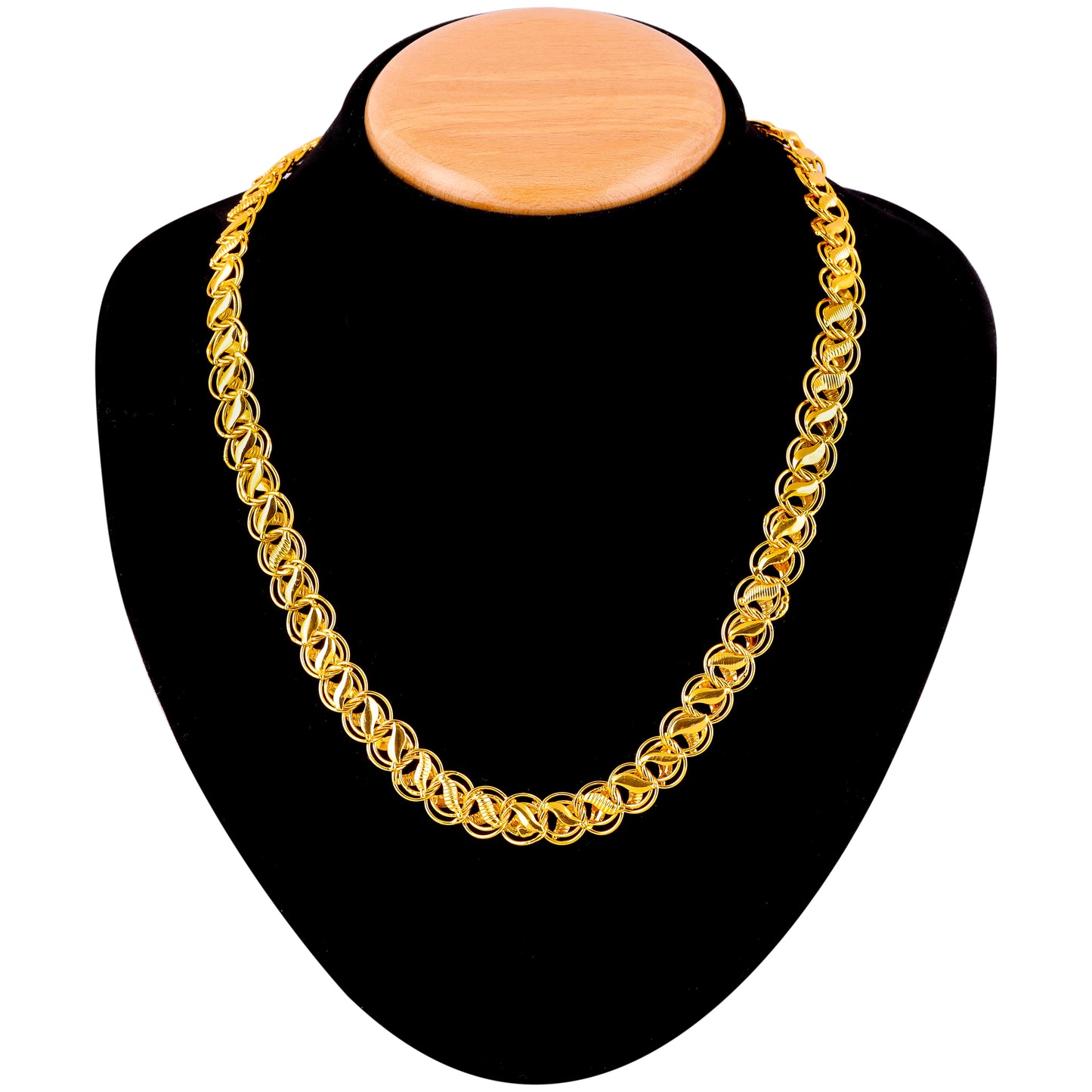 Gujju Stylish Gold Plated Chain For Boys And Men's