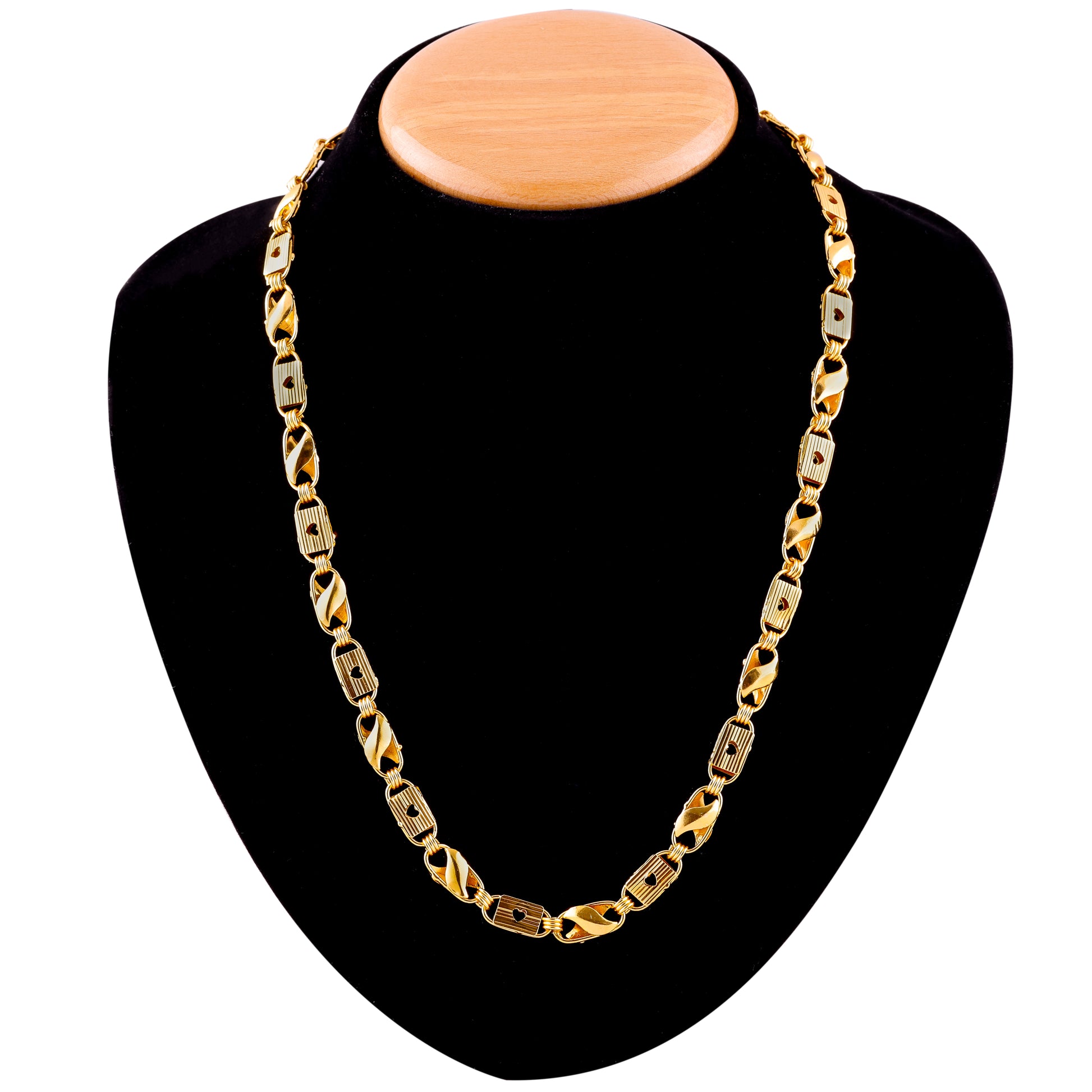 Gujju Stylish Gold Plated Neck Chain For Boys And Men's