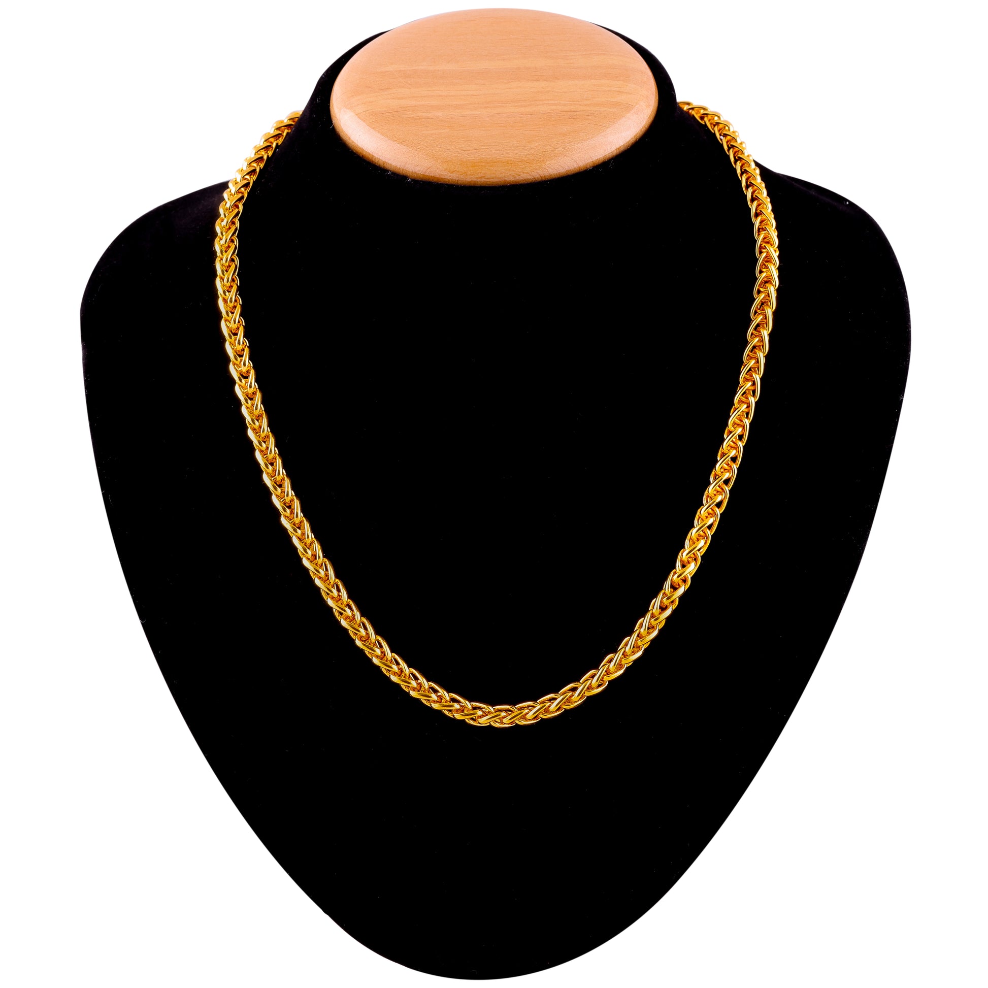 Gujju Stylish Gold Plated Neck Chain For Boys And Men's