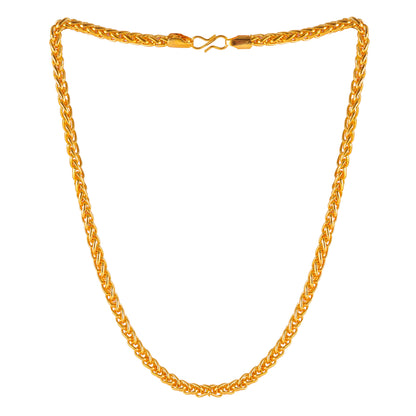 Gujju Stylish Gold Plated Neck Chain For Boys And Men's