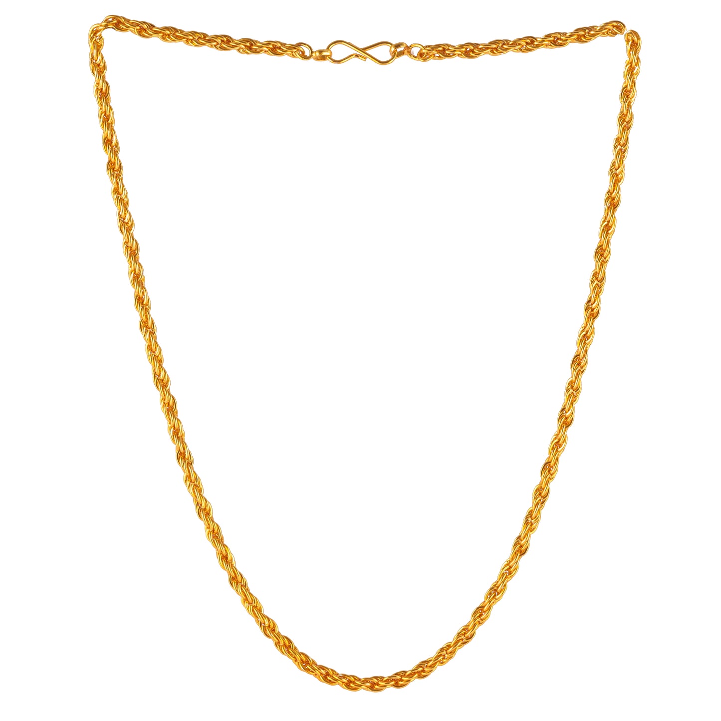 Gujju Stylish Gold Plated Neck Chain For Boys And Men's