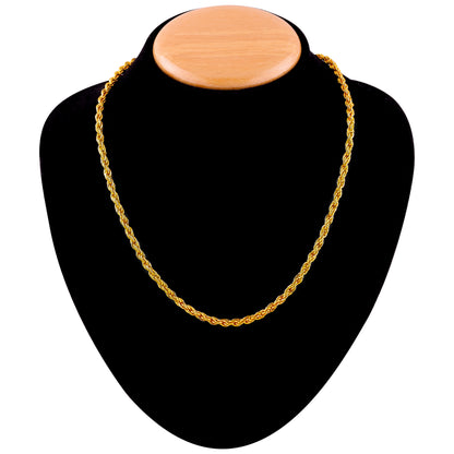 Gujju Stylish Gold Plated Neck Chain For Boys And Men's