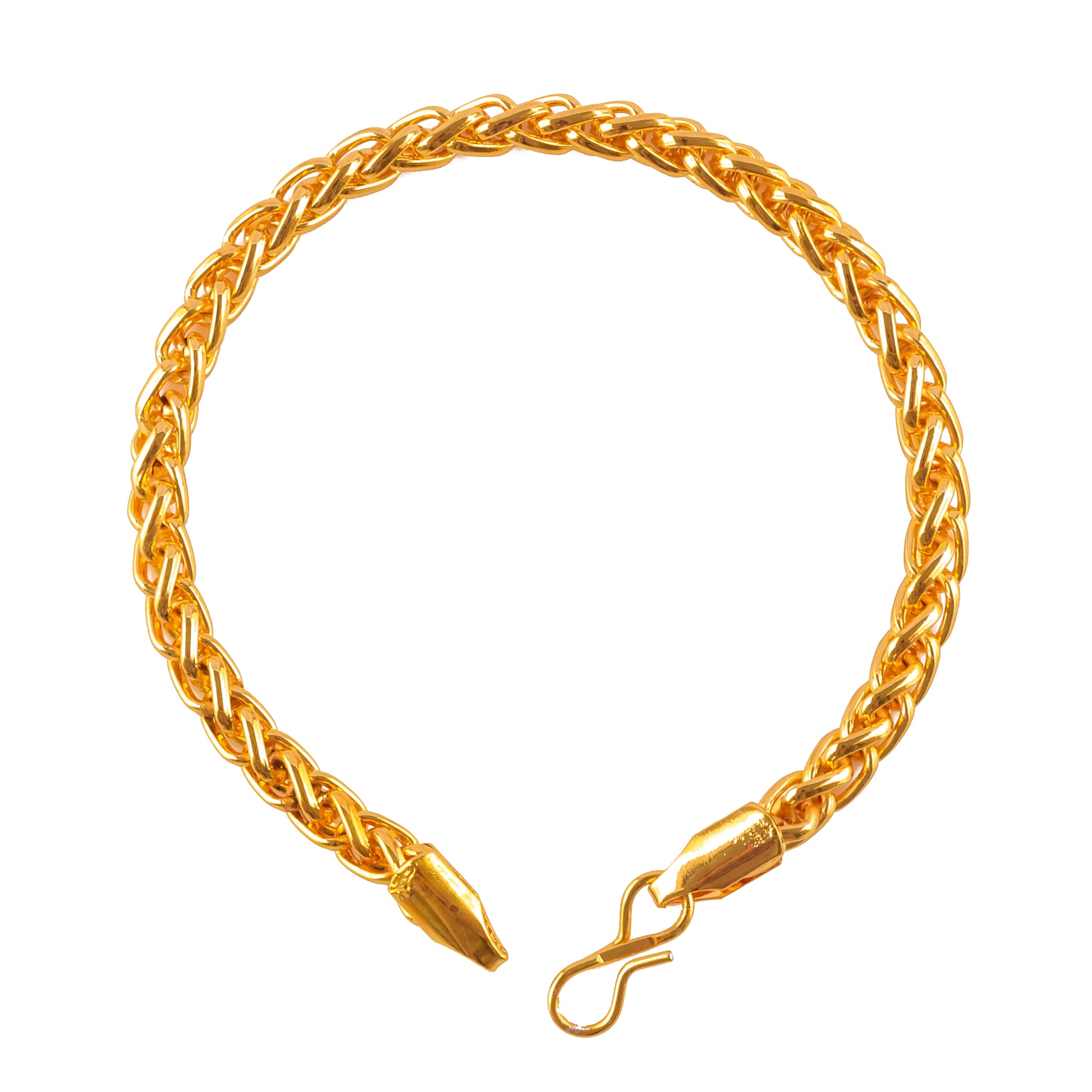 MGSV Alloy Beads Gold-plated Bracelet