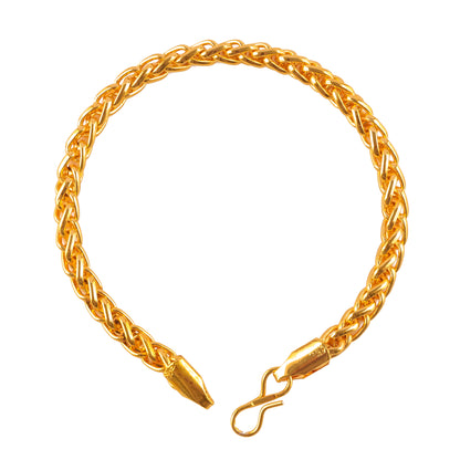 MGSV Alloy Beads Gold-plated Bracelet