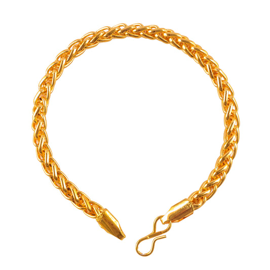 MGSV Alloy Beads Gold-plated Bracelet