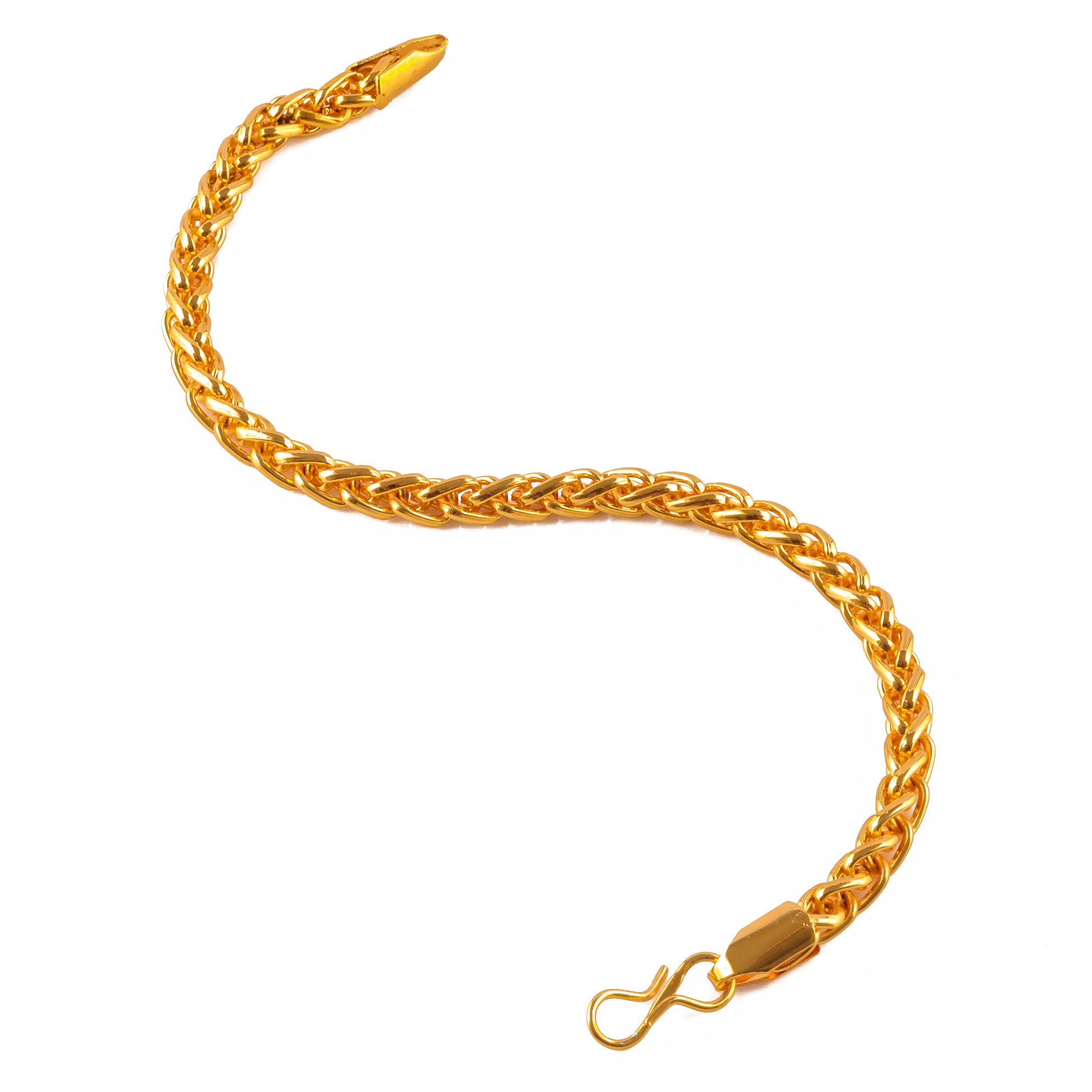 MGSV Alloy Beads Gold-plated Bracelet