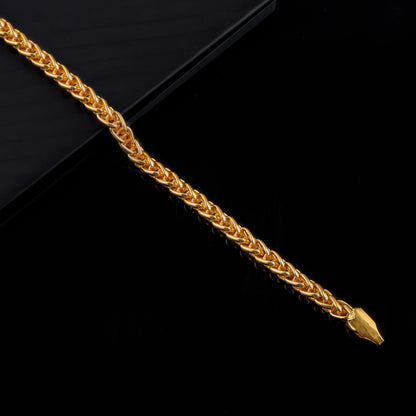 MGSV Alloy Beads Gold-plated Bracelet