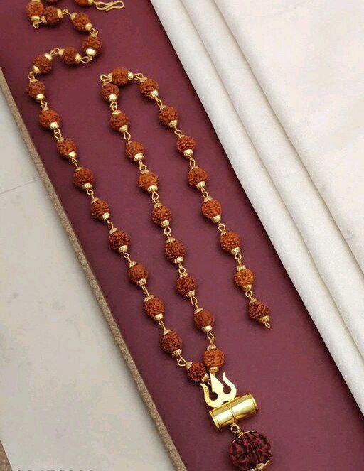 Gujju Latest Necklace Chain Special For Girls Beads Gold-Plated Plated Alloy Chain