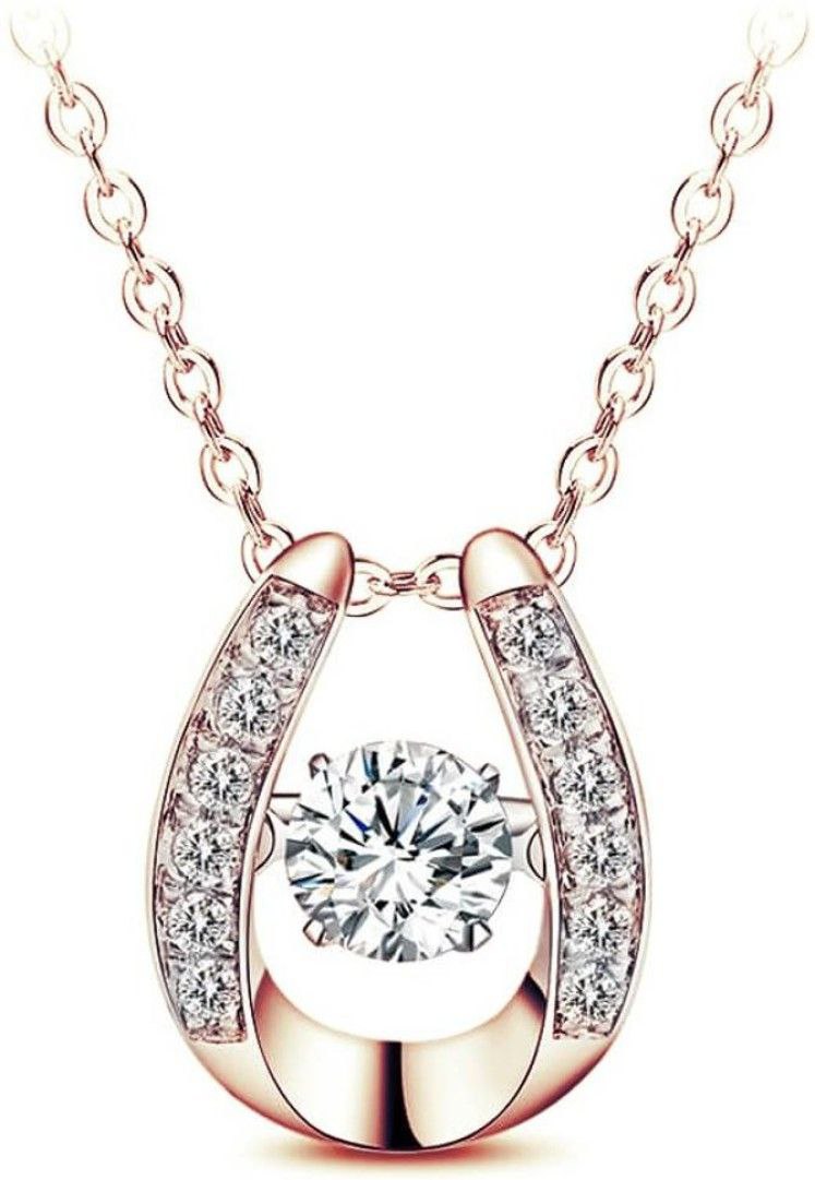 Gujju Latest Necklace Chain Special For Girls Beads Gold-Plated Plated Alloy Chain