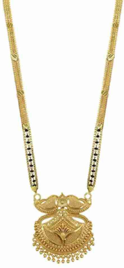 Gujju Latest 30 Inch Long And 18 Inch Short Mangalsutra Alloy Mangalsutra