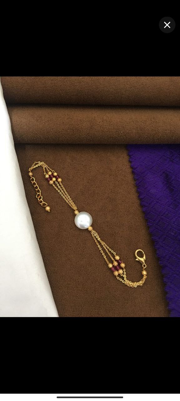 Gujju Alloy Gold-Plated Bracelet