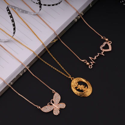 Gujju Latest Design Of Pendant Chain Special For Girls