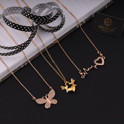 Gujju Latest Design Of Pendant Chain Special For Girls