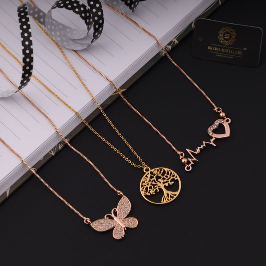 Gujju Latest Design Of Pendant Chain Special For Girls