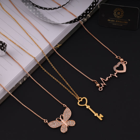 Gujju Latest Design Of Pendant Chain Special For Girls