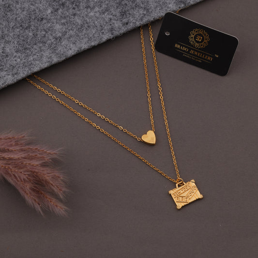 Gujju Special Design Of Necklace Pendant Chain For Women And Girls