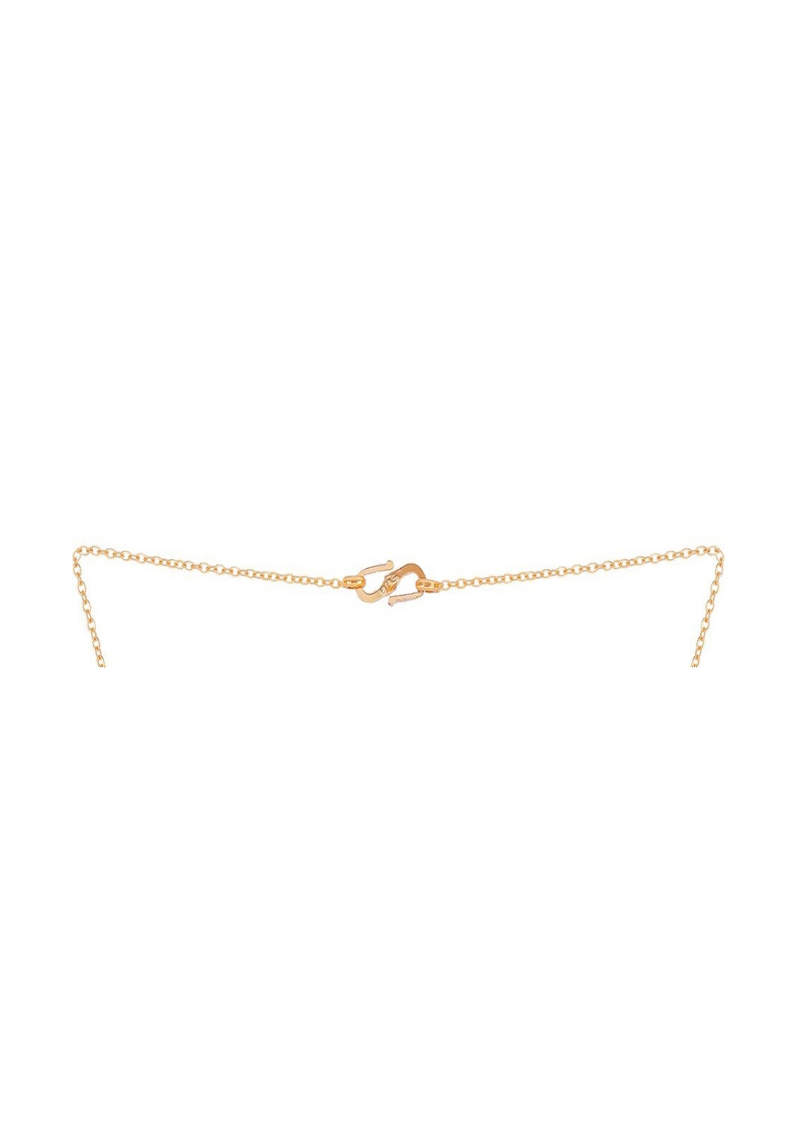 Gujju Butterfly Shape Pendant Chain Necklace For Women And Girls