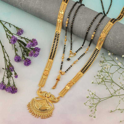 Daily Wear Mangalsutra/Tanmaniya/Nallapusalu/Mangalsutra For Women Brass Mangalsutra