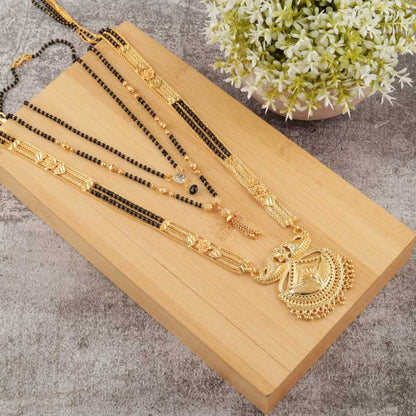 Daily Wear Mangalsutra/Tanmaniya/Nallapusalu/Mangalsutra For Women Brass Mangalsutra