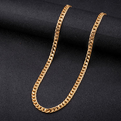 Gujju Stylish Gold Plated Chain For Boys And Men's