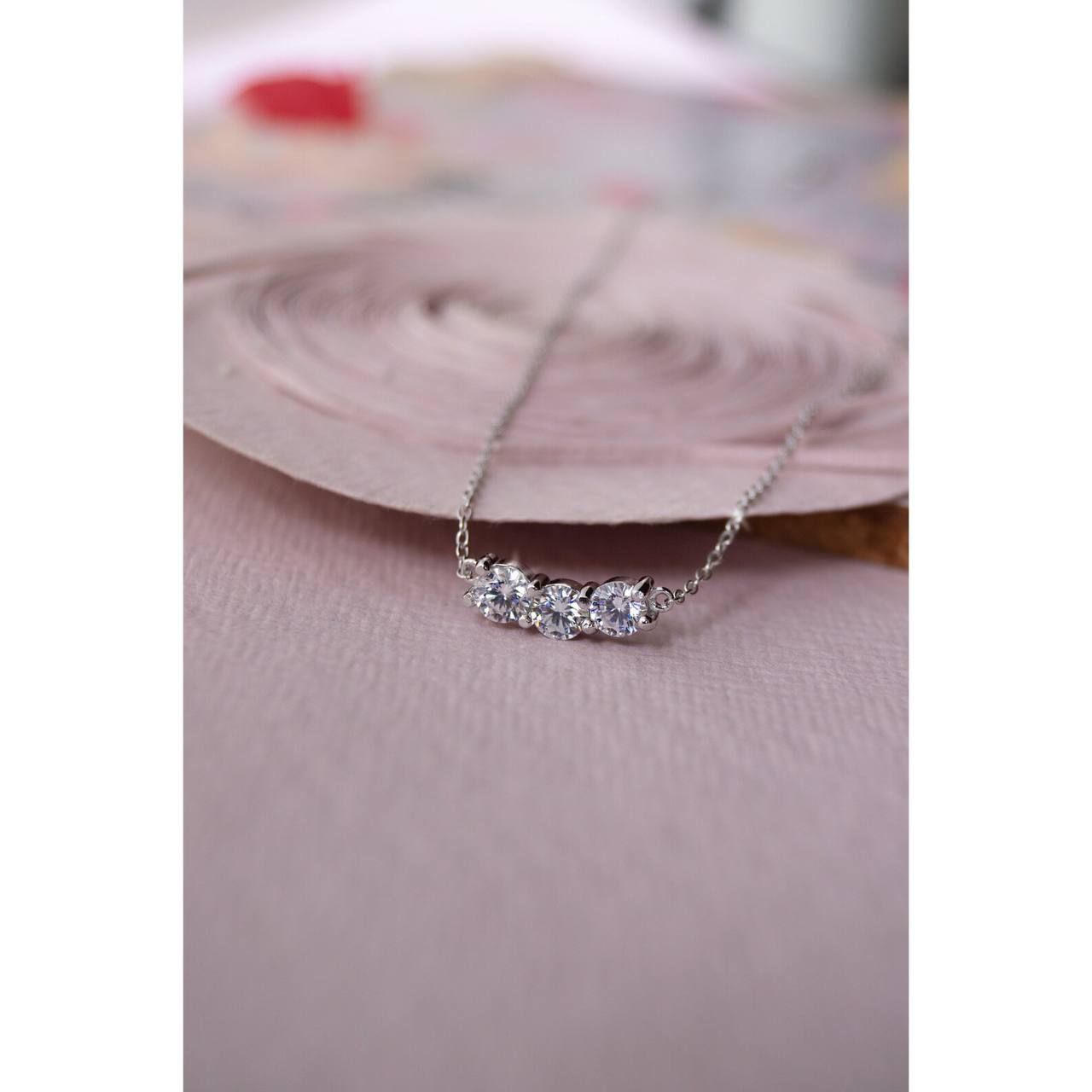 Beautiful Silver Plated Stylish Chain Necklace For Womens