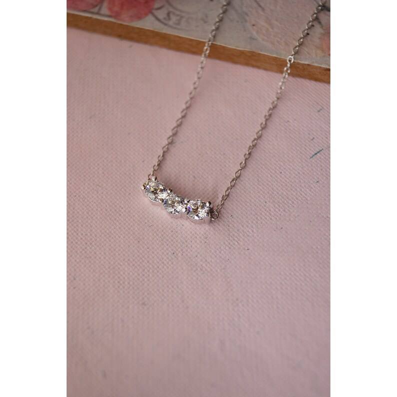 Beautiful Silver Plated Stylish Chain Necklace For Womens