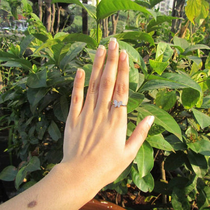 Eternal Butterfly Adjustable Ring For Women & Girls