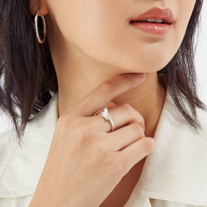 Eternal Butterfly Adjustable Ring For Women & Girls