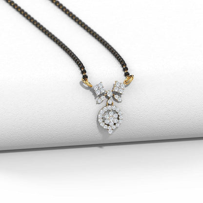GUJJU JEWELLERS HIGH QUALITY BRASS SHORT BEADS CHAIN MANGALSUTRA FOR WOMENS