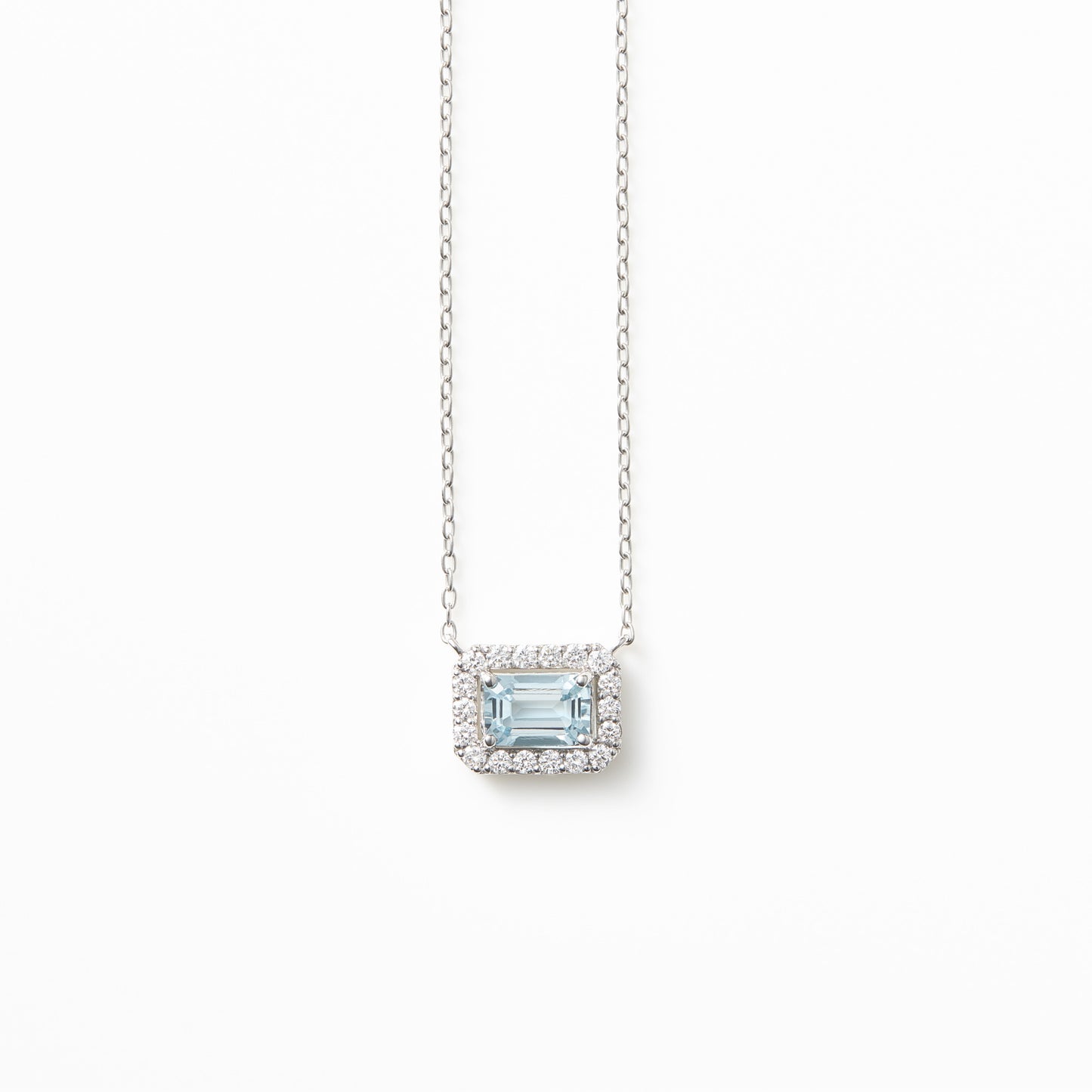 Green American diamond Alloy Fancy Silver Pendant With Chain For Womens