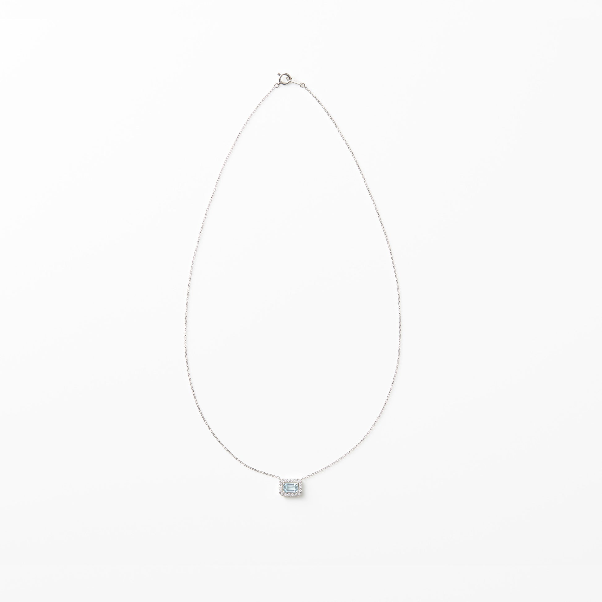 Green American diamond Alloy Fancy Silver Pendant With Chain For Womens