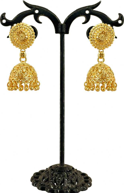 Gujju Jewellers Traditional wear Alloy Jhumki Earring
