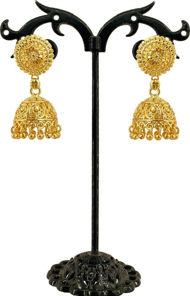 Gujju Jewellers Traditional wear Alloy Jhumki Earring