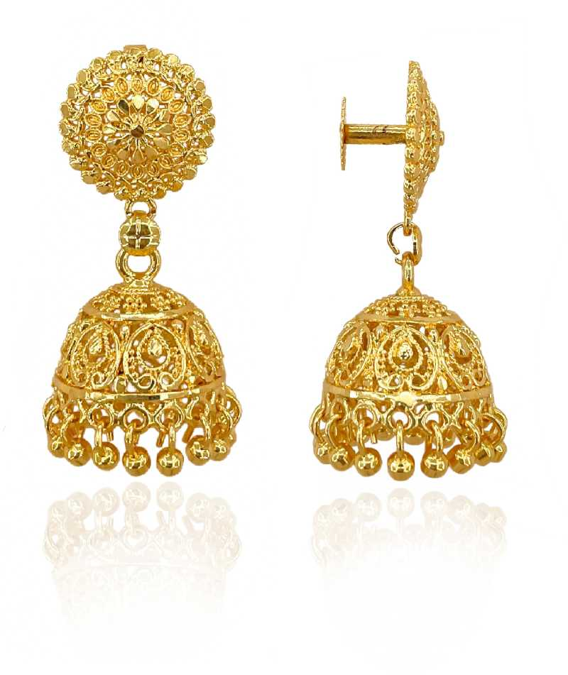 Gujju Jewellers Traditional wear Alloy Jhumki Earring