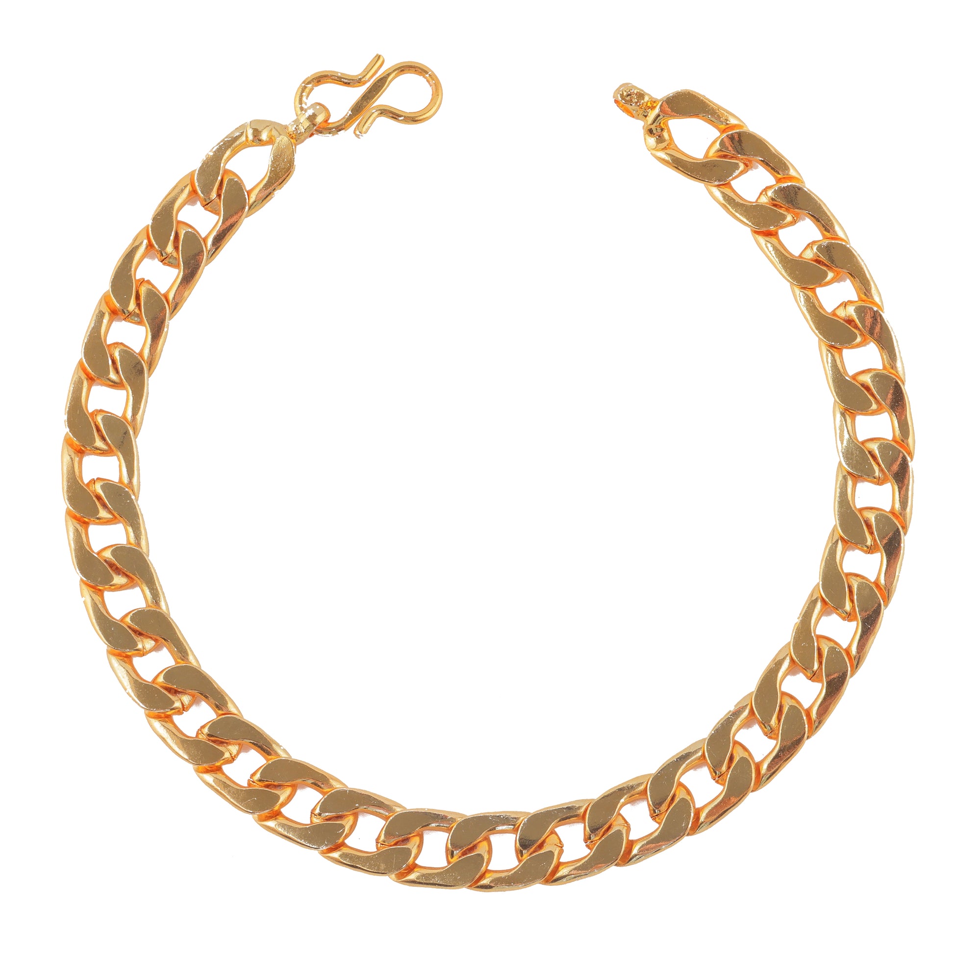 Gujju Jewellewes Gold Plated men's Hand Bracelet
