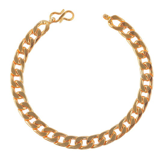 Gujju Jewellewes Gold Plated men's Hand Bracelet