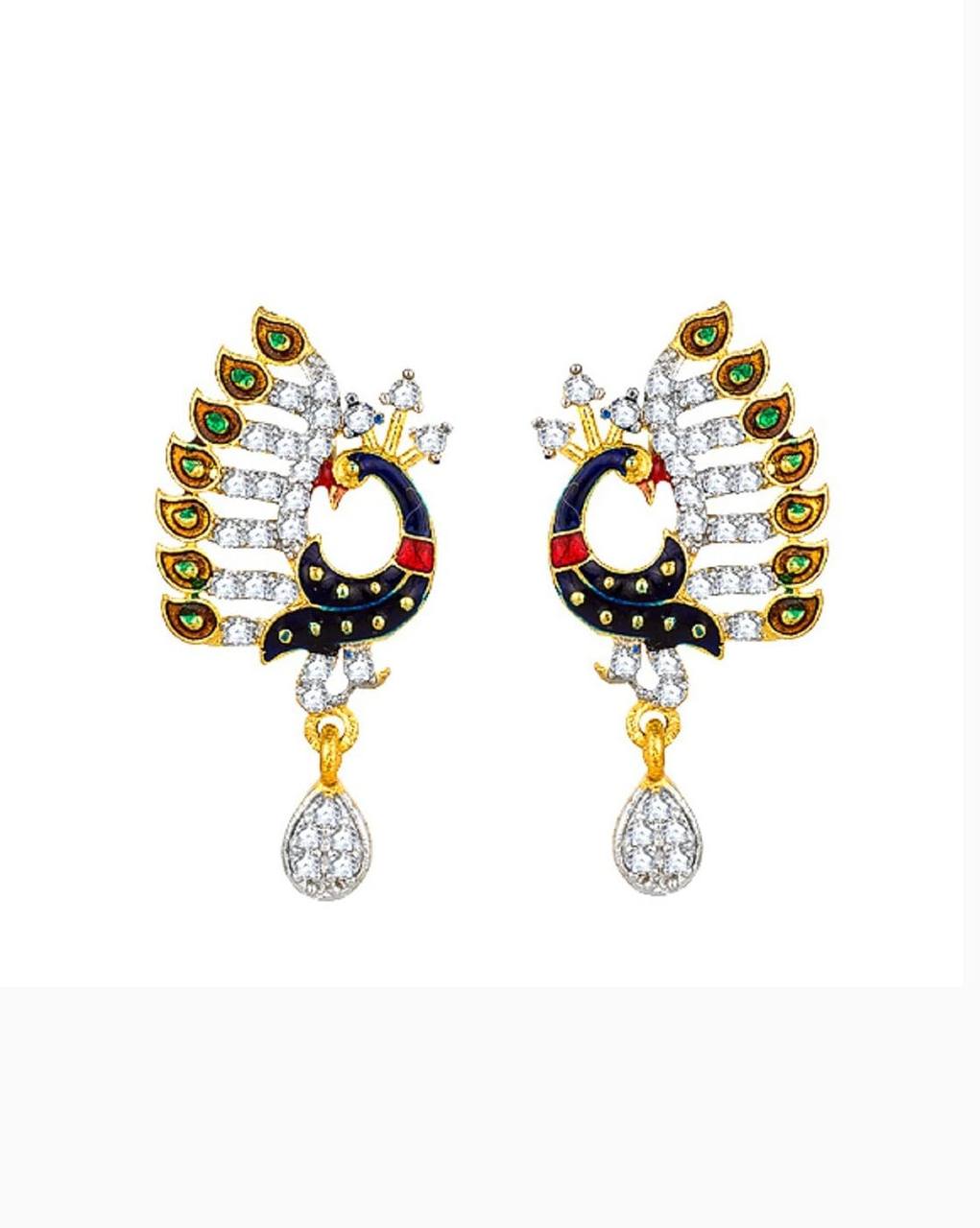 Gujju Latest Pendent Set With Earrings