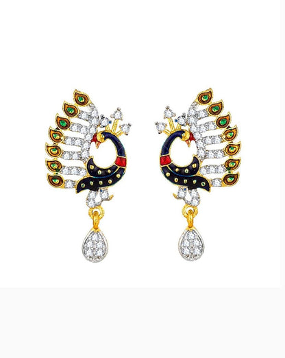 Gujju Latest Pendent Set With Earrings