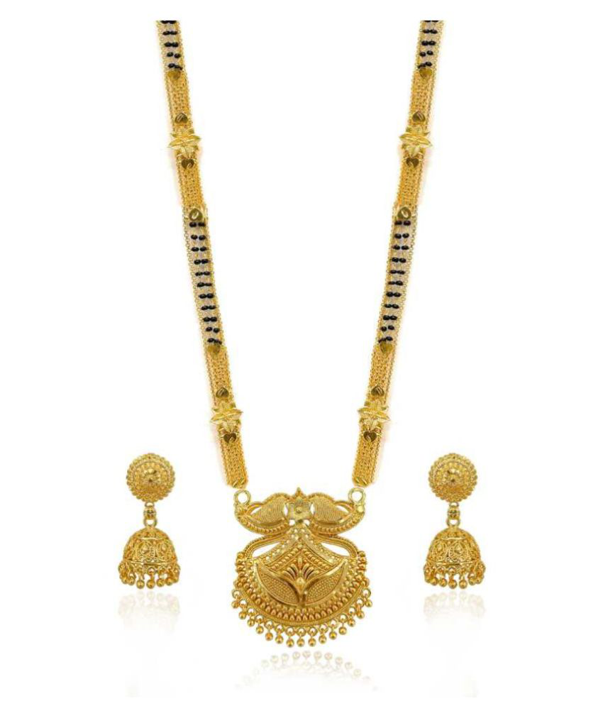 Alloy Gold-Plated Jewel Set  (Gold)