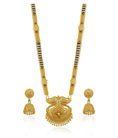 Alloy Gold-Plated Jewel Set  (Gold)