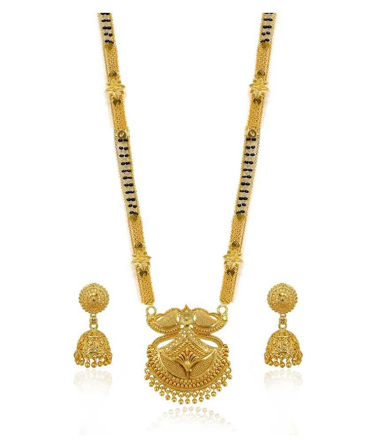 Alloy Gold-Plated Jewel Set  (Gold)