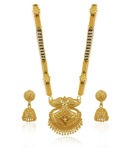 Alloy Gold-Plated Jewel Set  (Gold)