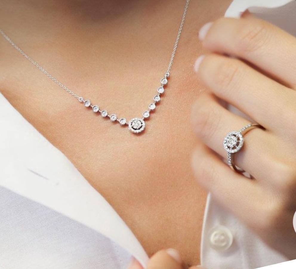Rakhi special gift for sister -  Pendant Chain With Ring Special For Women