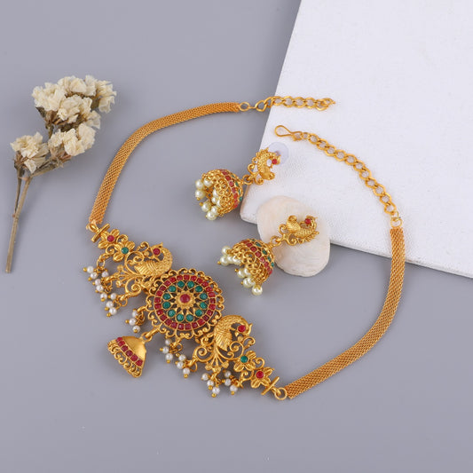 Gujju Latest Necklace Set For Girls And Women