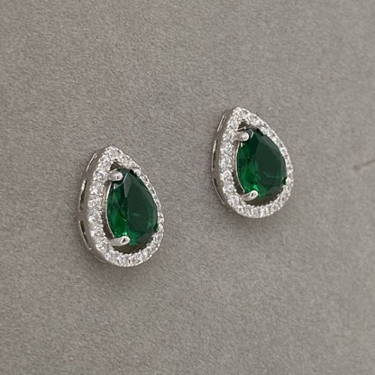 Silver-Plated Drop Earrings For Women/Girls