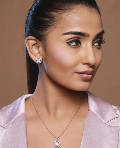 Sterling Silver Chain With Pandent For Womens/Girls