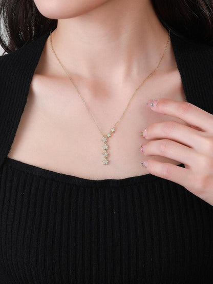 Stylish Rose Gold Plated Pendant Chain For Womens